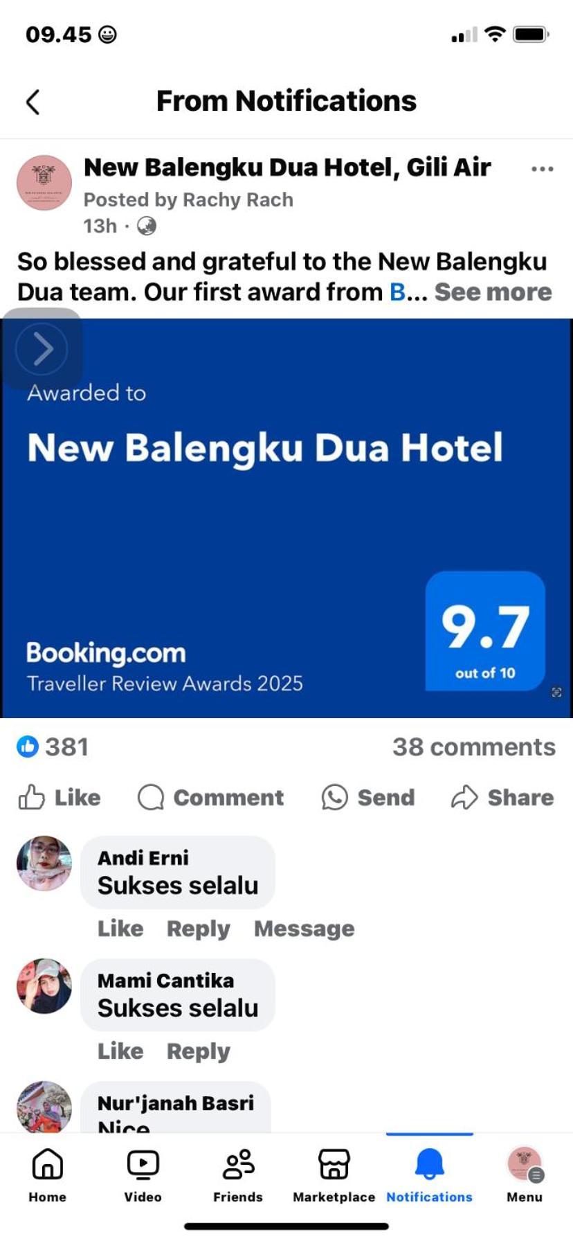 New Balengku Dua Hotel - Adults Only Гілі-Аїр Екстер'єр фото